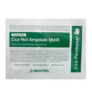 Medi-Peel Cica-Nol Ampoule Mask (Заспокійлива ампульна маска), 30 мл 8809409348261 фото