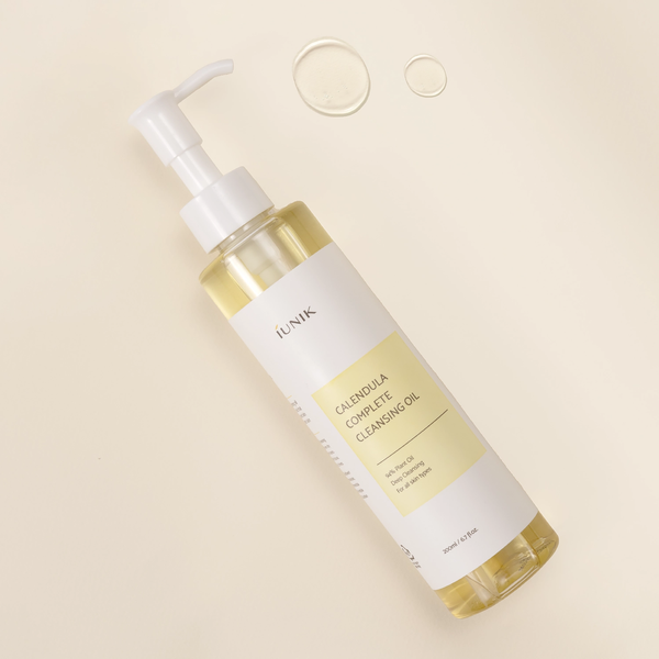 Iunik Calendula Complete Cleansing Oil (Заспокійлива очищувальна гідрофільна олія з календулою), 200 мл 8809728080255 фото