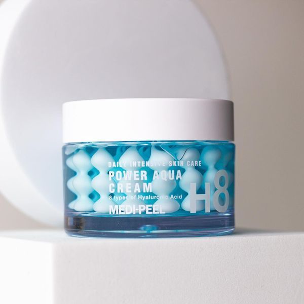 Medi-Peel Power Aqua Cream (Крем у кульках для інтенсивного зволоження шкіри), 50 г 8809409346656 фото