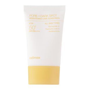 Celimax Pore+Dark Spot Brightening Care Sunscreen (Освітлюючий сонцезахисний крем), 50 мл 8809971484510 фото