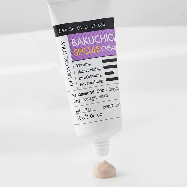 Derma Factory Bakuchiol Spicule Cream (Антивіковий крем з 1% бакучіолу та мікроголками), 30 мл 8809331313818 фото