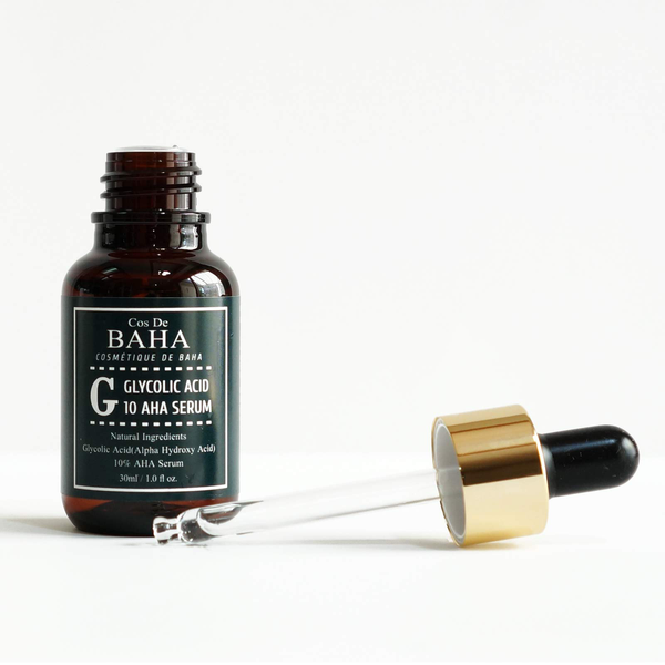 Cos De Baha 10% Glycolic Acid 10 AHA Serum (Гліколева сироватка для обличчя), 30 мл 8809240317839 фото