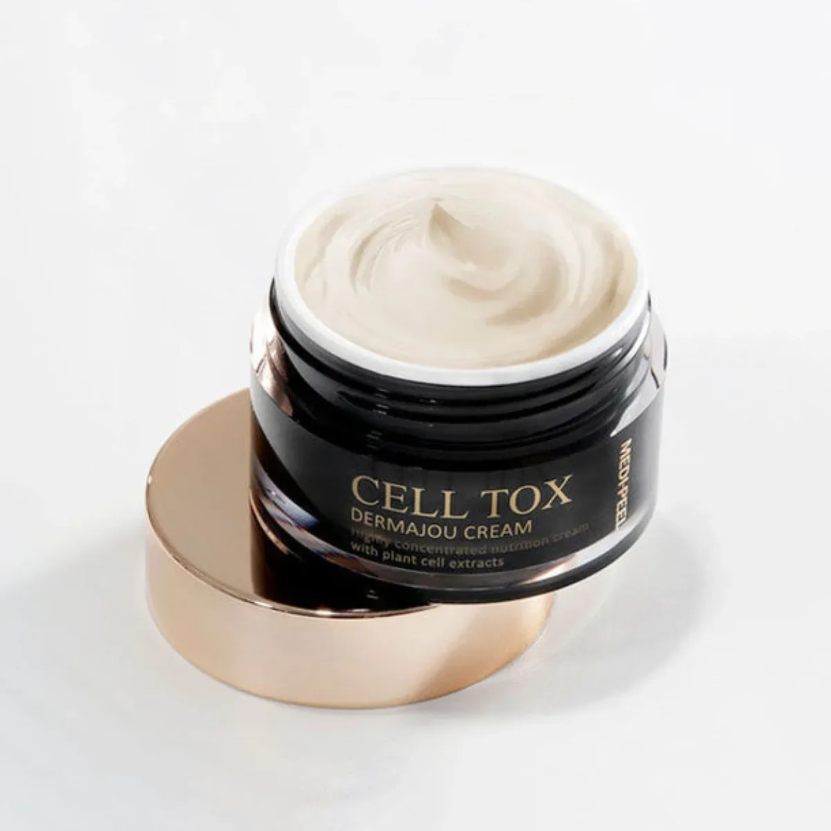 Medi-Peel Cell Tox Dermajou Cream — банка крему з відкритою кришкою