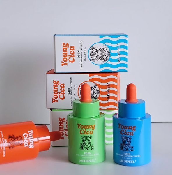 Medi-Peel Young Cica PDRN Exo-pin Bakuchiol (Зміцнювальна сироватка для обличчя з PDRN і бакучіолом), 50 мл 8809941824858 фото