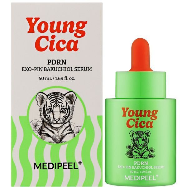 Medi-Peel Young Cica PDRN Exo-pin Bakuchiol (Зміцнювальна сироватка для обличчя з PDRN і бакучіолом), 50 мл 8809941824858 фото