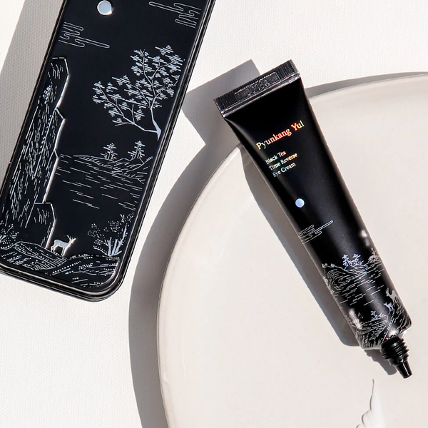 Pyunkang Yul Black Tea Time Reverse Eye Cream (Омолоджуючий крем для шкіри навколо очей), 25 мл 8809486681114 фото