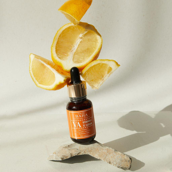 Cos De Baha Vitamin C 15% Ascorbic Acid (Сироватка для сяйва шкіри з вітаміном С й пантенолом), 30 мл 8809240318119 фото