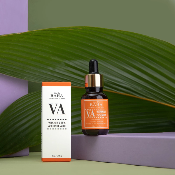 Cos De Baha Vitamin C 15% Ascorbic Acid (Сироватка для сяйва шкіри з вітаміном С й пантенолом), 30 мл 8809240318119 фото