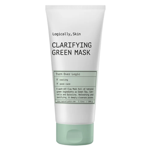 Logically, Skin Clarifying Green Mask (Очищувальна маска з глиною та спіруліною), 100 г 8809645450308 фото
