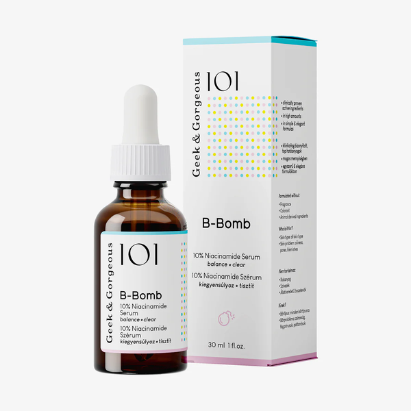 Geek & Gorgeous B-Bomb 10% Niacinamide Serum (Сироватка з ніацинамідом), 30 мл 5999566330162 фото