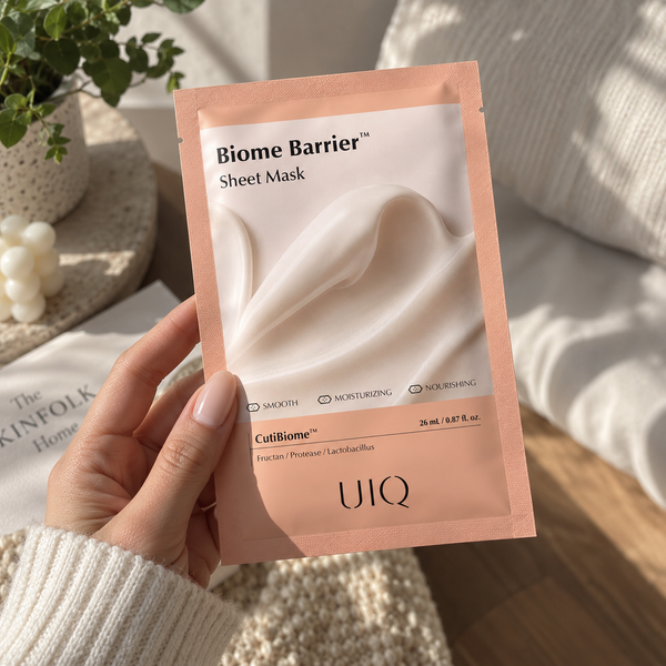 UIQ Biome Barrier Sheet Mask (Зволожувальна тканинна маска), 26 мл 8809771750082 фото