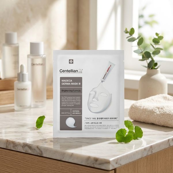 Centellian24 Madeca Derma Mask III (Інтенсивна освітлююча тканинна маска), 23 мл 8806109107495 фото