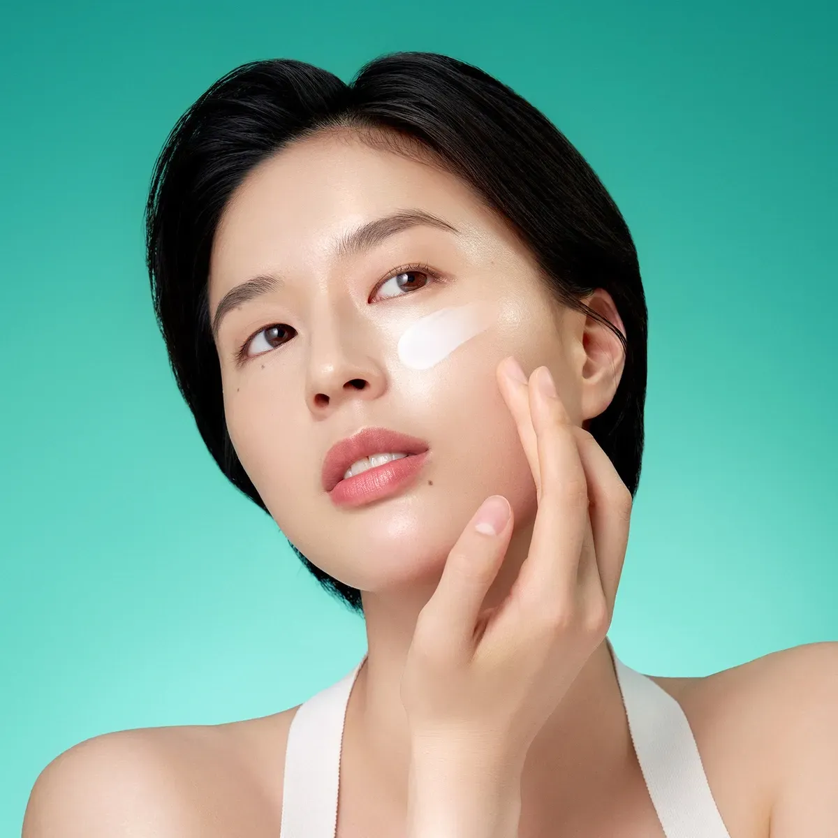 Purito Mighty Bamboo Panthenol Cream — нанесення крему
