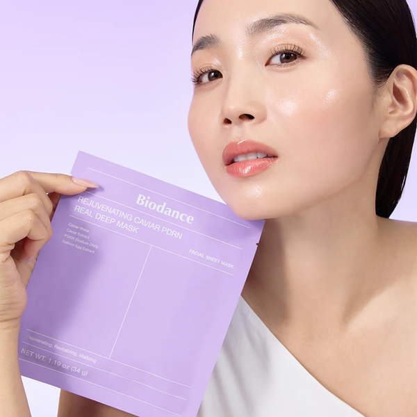 Biodance Rejuvenating Caviar PDRN Real Deep Mask (Омолоджуюча маска з ікрою та PDRN), 34 г 8809891184606 фото