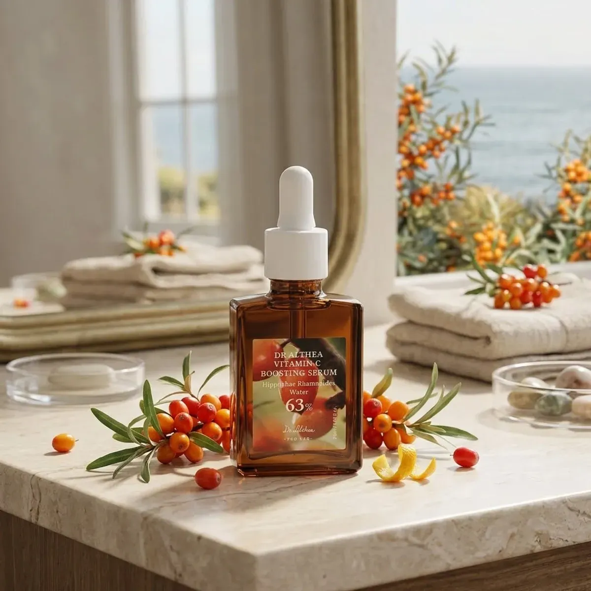 Dr.Althea Vitamin C Boosting Serum — флакон із крапельницею