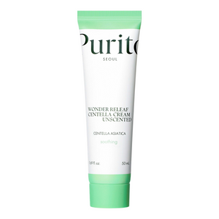 Purito Seoul Wonder Releaf Centella Cream Unscented (Заспокійливий крем із центелою без ефірних олій), 50 мл 8809563102471 фото