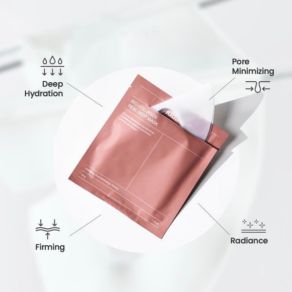 Biodance Bio-Collagen Real Deep Mask (Нічна гідрогелева маска з колагеном), 34 г 8809937360834 фото