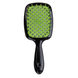 Janeke Superbrush Black Green (Гребінець для волосся чорний з зеленим), 1 шт 8006060573180 фото 1
