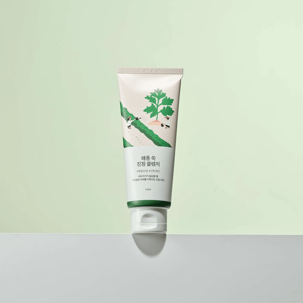 Round Lab Mugwort Calming Cleanser (Заспокійлива пінка з полином), 150 мл 8809738593080 фото