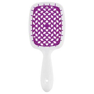 Janeke Superbrush Original (Гребінець для волосся, білий з фуксією), 1 шт 8006060599647 фото