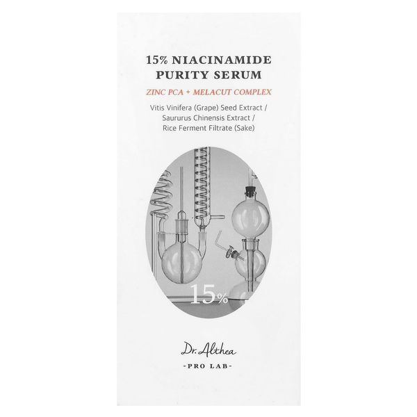 Dr.Althea 15% Niacinamide Purity Serum (Сироватка з ніацинамідом), 30 мл 8809447254609 фото