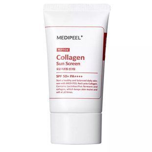 Medi-Peel Red Lacto Collagen Pore Lifting Sun Cream (Сонцезахисний крем з колагеном), 50 мл 8809941823189 фото