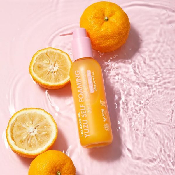 Lalarecipe Yuzu Self Foaming 3in1 Cleanser (Освітлююча пінка для вмивання з екстрактом юдзу), 200 мл 8809689374011 фото