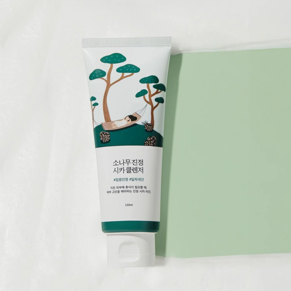 Round Lab Pine Calming Cica Cleanser (Заспокійлива пінка з екстрактом голок сосни), 150 мл 8809864754126 фото