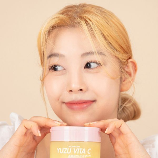 Lalarecipe Yuzu Vita C Ampoule Pad (Освітлюючі пади з екстрактом юдзу та вітаміном С), 80 шт 8809675771909 фото