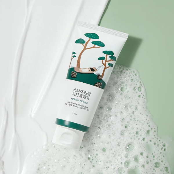 Round Lab Pine Calming Cica Cleanser (Заспокійлива пінка з екстрактом голок сосни), 150 мл 8809864754126 фото