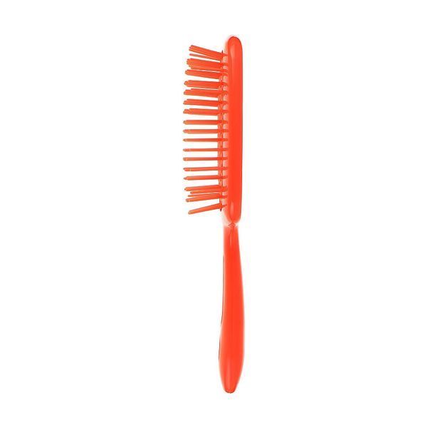 Гребінець для волосся кораловий неон Janeke (Superbrush Small Coral Neon), 1 шт 8006060650072 фото