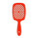 Гребінець для волосся кораловий неон Janeke (Superbrush Small Coral Neon), 1 шт 8006060650072 фото 1