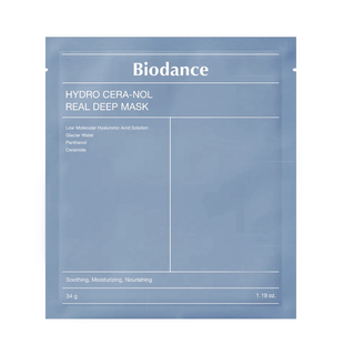 Biodance Hydro Cera-Nol Real Deep Mask (Гідрогелева маска з керамідами), 34 г 8809937360964 фото