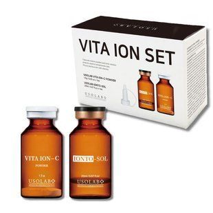 Usolab Vita Ion-C Set (Освітлюючий омолоджуючий набір), 20 мл 8809801697738 фото