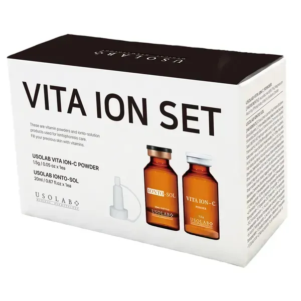 Usolab Vita Ion-C Set — набір із порошком вітаміну С та розчином-активатором