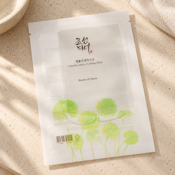Beauty Of Joseon Centella Asiatica Calming Mask (Заспокійлива тканинна маска з центелою), 25 мл 8809525246014 фото