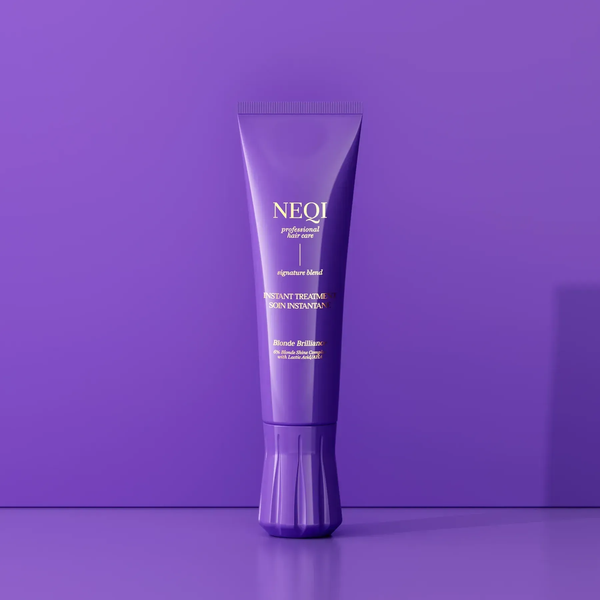 NEQI Treatment Treasure Blonde Brilliance (Маска для інтенсивного догляду та підтримки блонду з молочною кислотою), 100 мл 4063528086334 фото