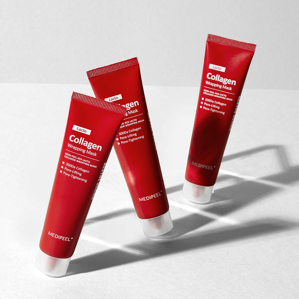 Medi-Peel Red Lacto Collagen Wrapping Mask (Маска-плівка для звуження пор з колагеном), 70 мл 8809409342504 фото