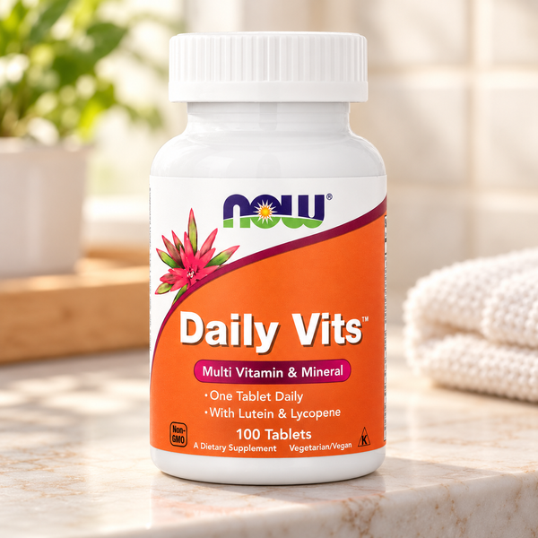 NOW Foods Daily Vits Multi Vitamin and Mineral (Комплекс мультивітамінів і мінералів), 100 шт 733739037701 фото