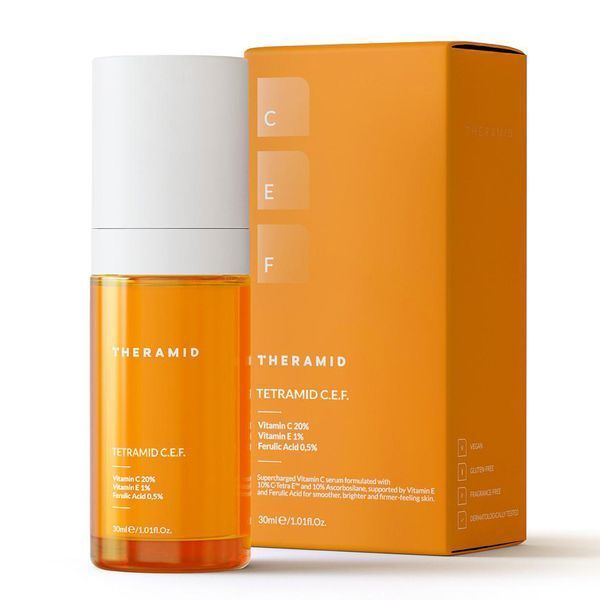 Theramid C-Tetra E.F Intensive Vitamin C Treatment (Антиоксидантний серум з вітаміном С), 30 мл 8436585434497 фото