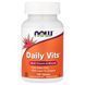 NOW Foods Daily Vits Multi Vitamin and Mineral (Комплекс мультивітамінів і мінералів), 100 шт 733739037701 фото 1
