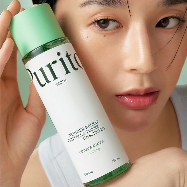 Purito Seoul Wonder Releaf Centella Toner Unscented (Заспокійливий тонер з центеллою без масел), 200 мл 8809563100347 фото