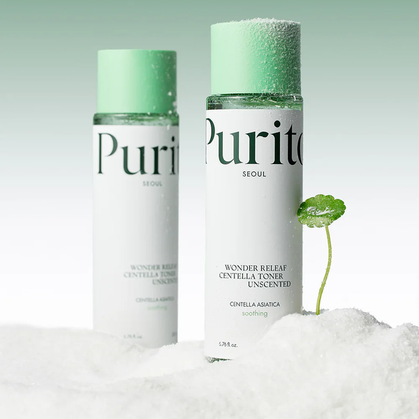 Purito Seoul Wonder Releaf Centella Toner Unscented (Заспокійливий тонер з центеллою без масел), 200 мл 8809563100347 фото