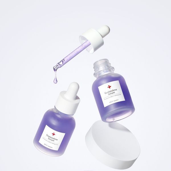 CU SKIN Dr. Solution Guaiazulene Serum (Інтенсивна заспокійлива сироватка з гвайазуленом і троксерутином), 30 мл 8809207225184 фото