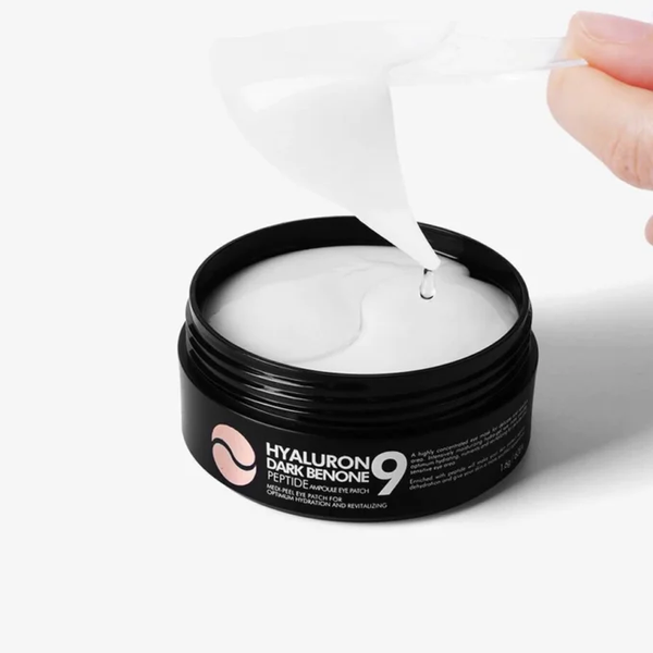 Medi-Peel Hyaluron Dark Benone Peptide 9 Ampoule Eye Patch (Гідрогелеві патчі від темних кіл з пептидами), 60 шт 8809409343655 фото