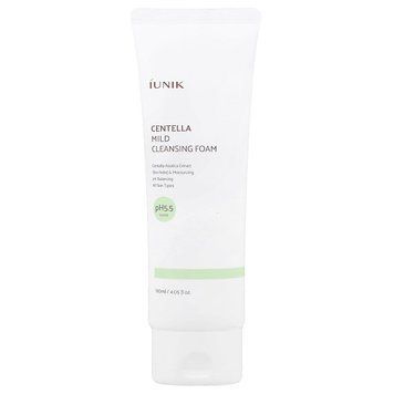 Iunik Centella Mild Cleansing Foam (М&rsquo;яка очищувальна пінка з центелою), 120 мл 8809728080576 фото