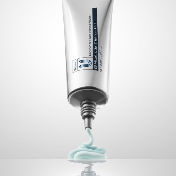 CU SKIN Vitamin U Sun Cream SPF 50+ (Сонцезахисний крем з вітаміном U та пептидами), 50 мл 8809207224095 фото