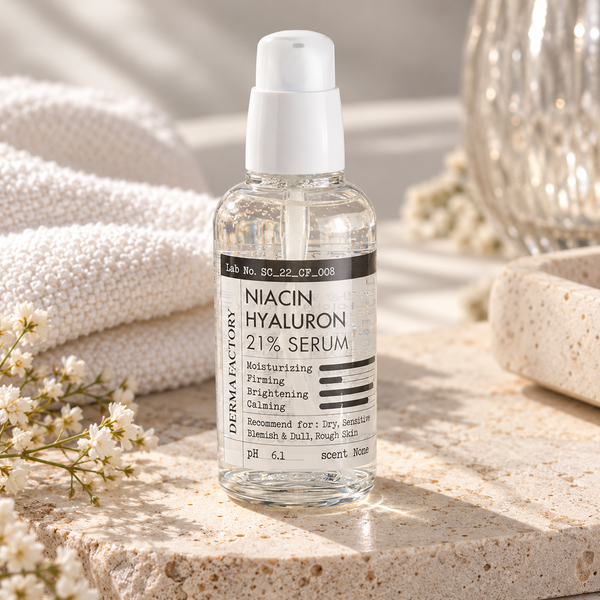 Derma Factory Niacinamide Hyaluron 21% Serum (Освітлююча та зволожуюча сироватка), 80 мл 8809563068463 фото