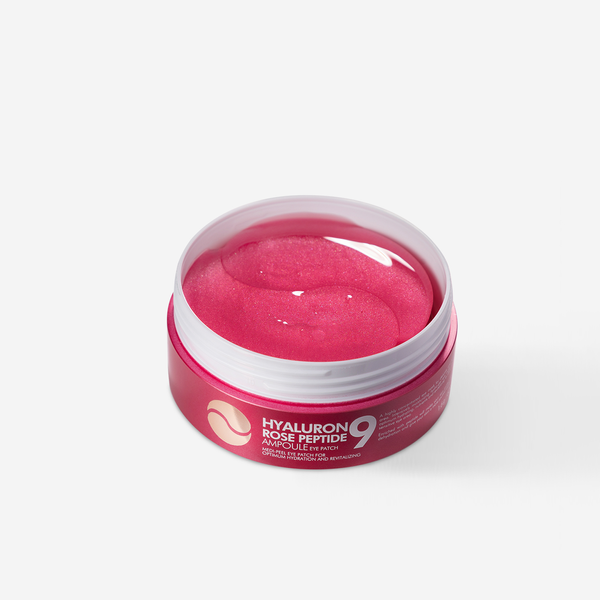 Medi-Peel Hyaluron Rose Peptide 9 Ampoule Eye Patch (Гідрогелеві патчі з пептидами і болгарською трояндою), 60 шт 8809409343631 фото