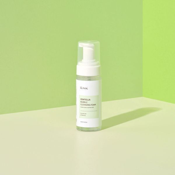Iunik Centella Bubble Cleansing Foam (Заспокійлива пінка-мус з центелою), 150 мл 8809728080064 фото